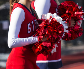 Visit article about cheerleading injuries