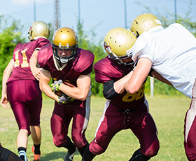Visit article about preventing football injuries