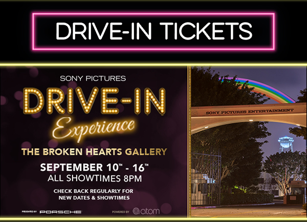 Broken Hearts Gallery at Sony Pictures Drive-In Experience