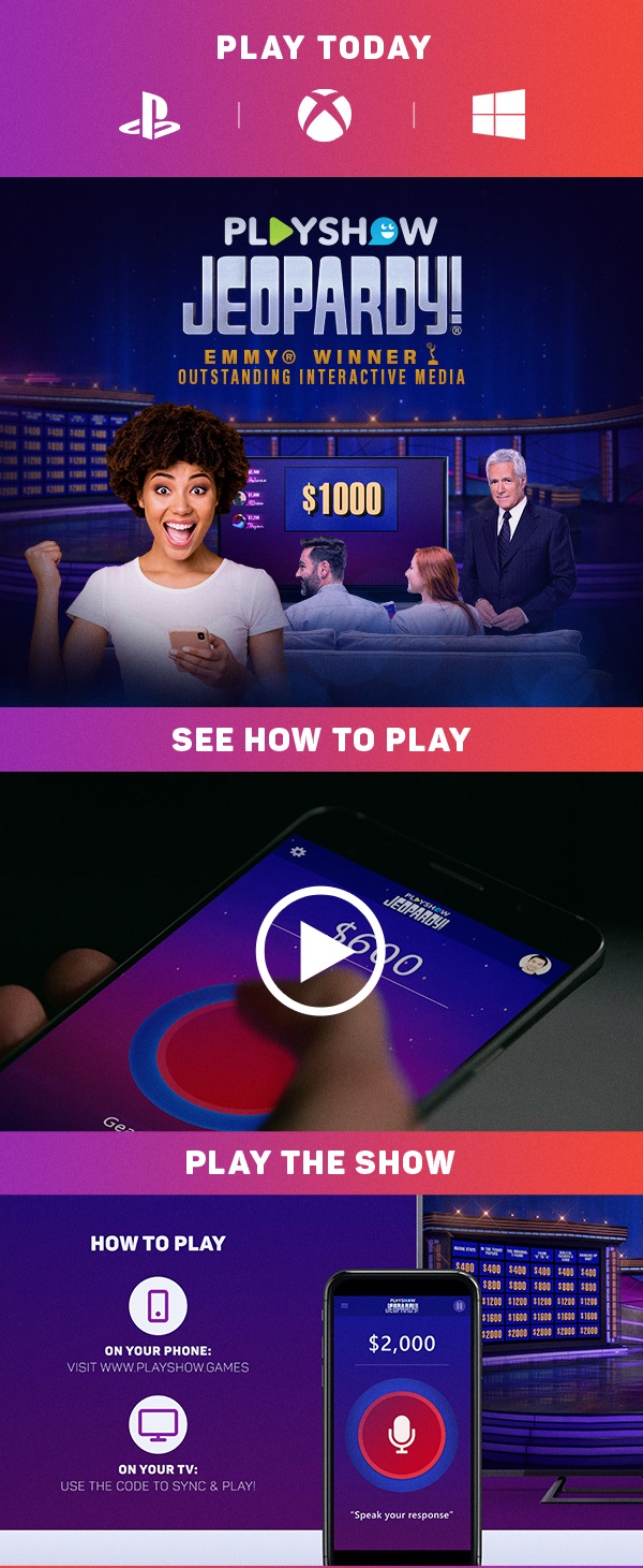 Jeopardy! PlayShow Game