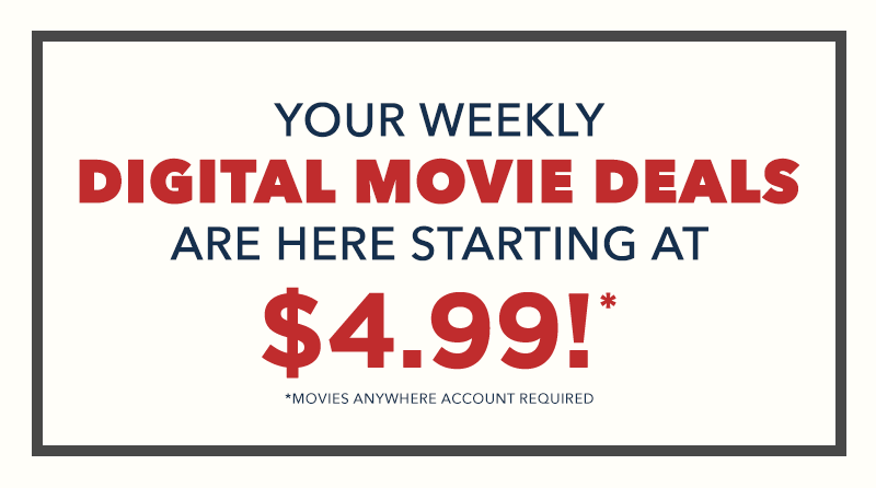 Weekly Digital Movie Deals