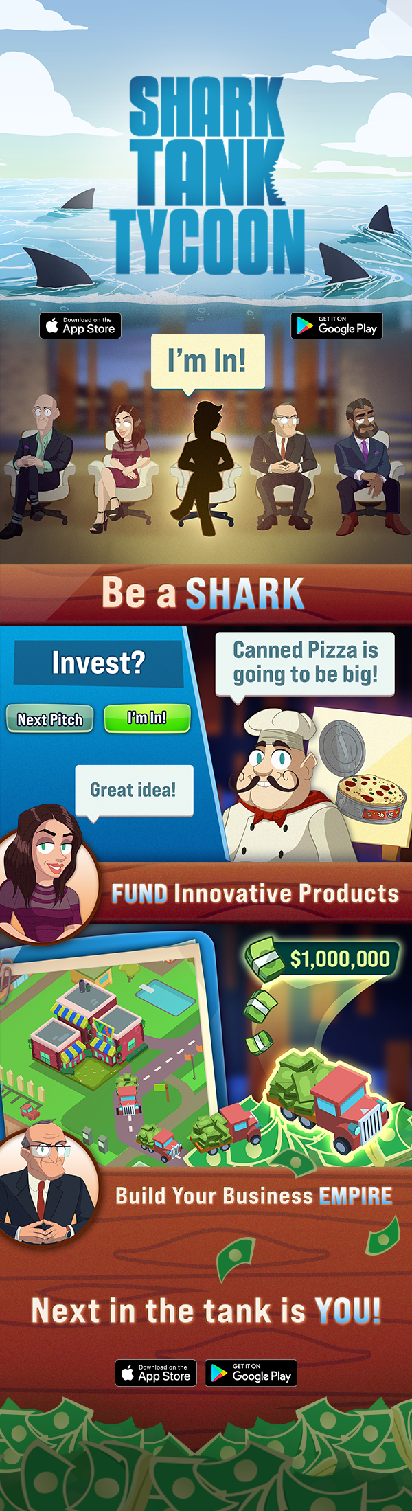  Shark Tank Tycoon Mobile Game