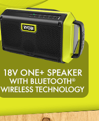 18V ONE+ SPEAKERWITH BLUETOOTH? WIRELESS TECHNOLOGY