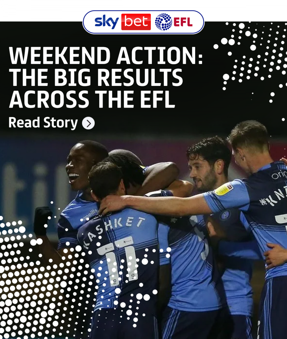 Weekend action: The big results across the EFL