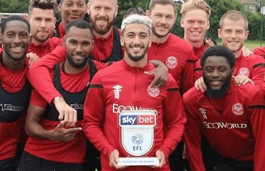 Said Benrahma wins the Championship Player ofthe Month award for July 
