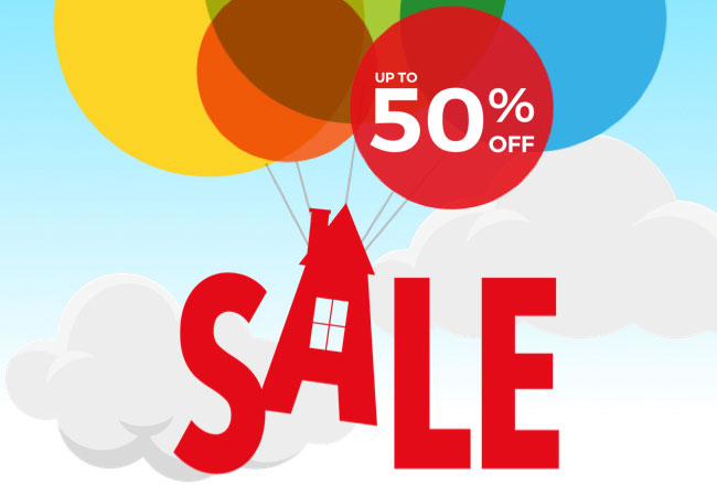 UP TO 50% OFF SALE