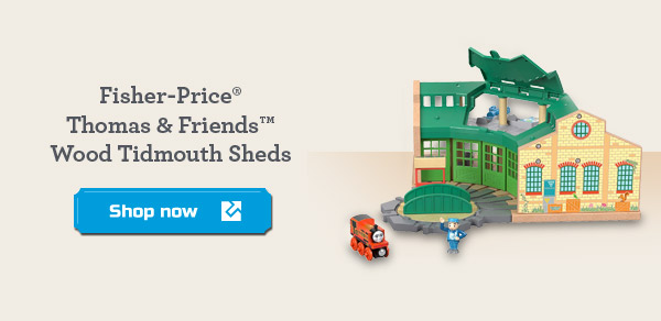 Fisher-Price® Thomas & Friends™ Wood Tidmouth Sheds Shop now