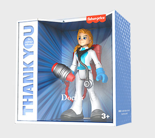 Fisher-Price® Thank You Heroes Special Edition Doctor Figure $20.00