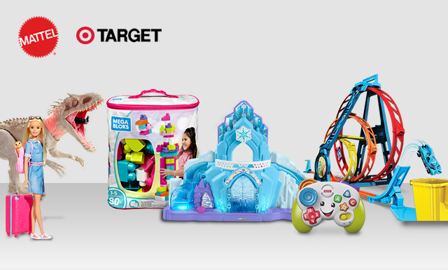 20% OFF Select Toys with Target Circle. Including favorites from Barbie®, Hot Wheels®,Fisher-Price, Jurassic World and Mega Construx™