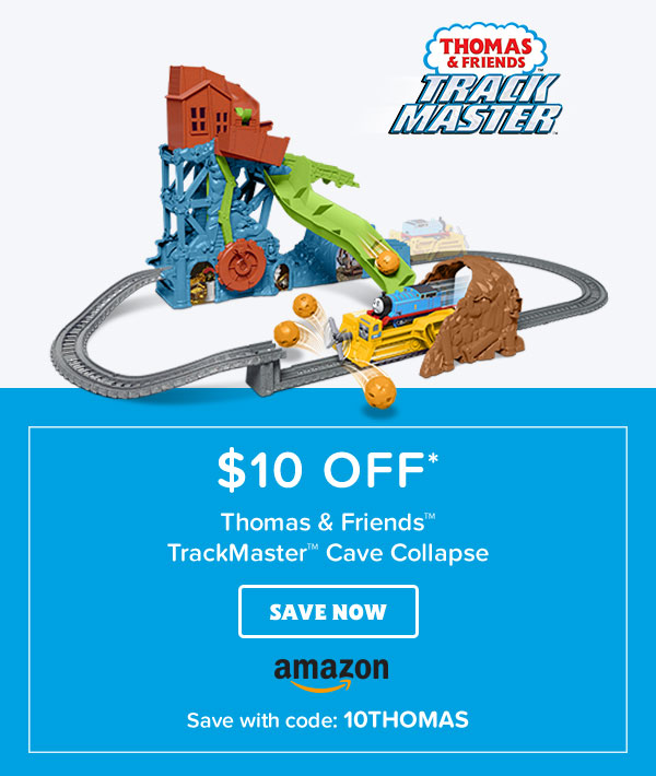 $10 OFF* Thomas & Friends™ TrackMaster™ Cave Collapse SAVE NOW