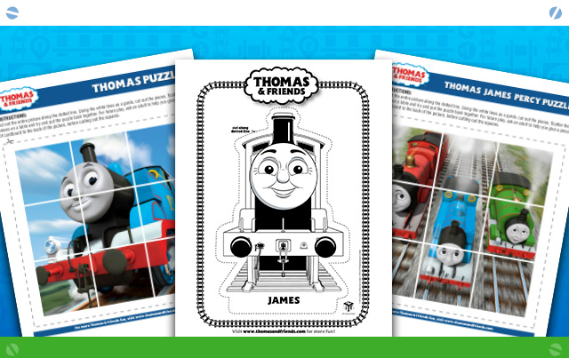 Activities, Puzzles and More at thomasandfriends.com