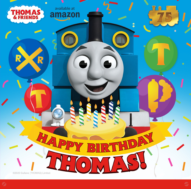 Thomas & Friends Happy Birthday Thomas! Available At Amazon