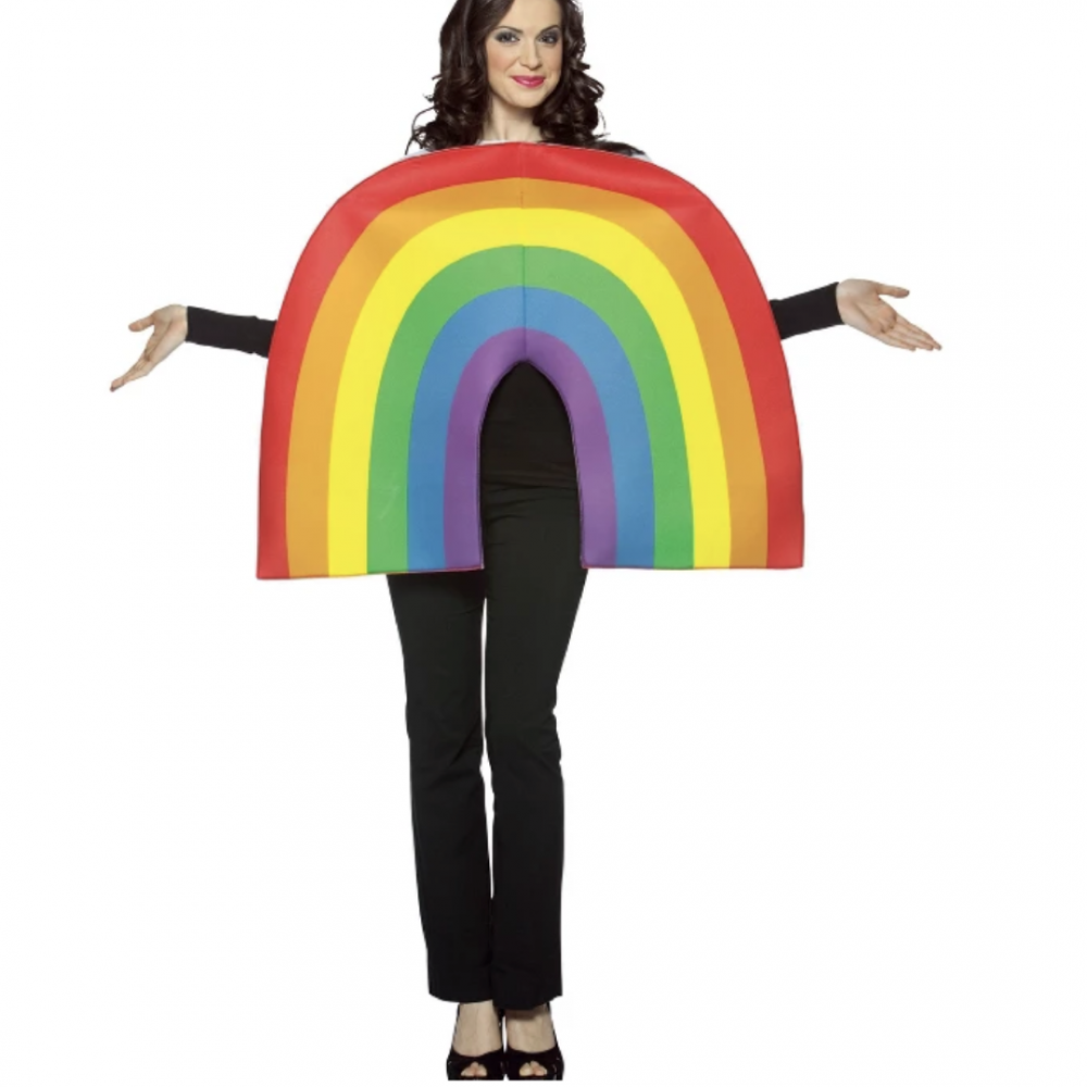 Adult Rainbow Halloween Costume