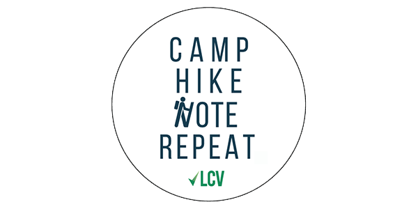 Camp Hike Vote Repeat