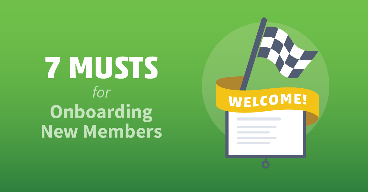 7 MUSTS for New Member Onboarding Guide-LinkedIn graphic-1