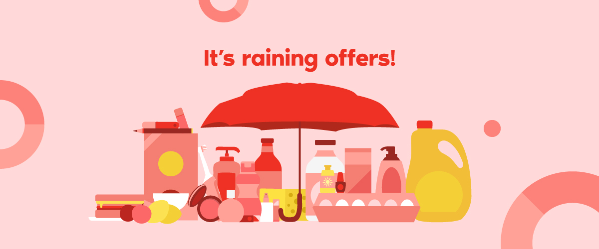 It''s raining offers!