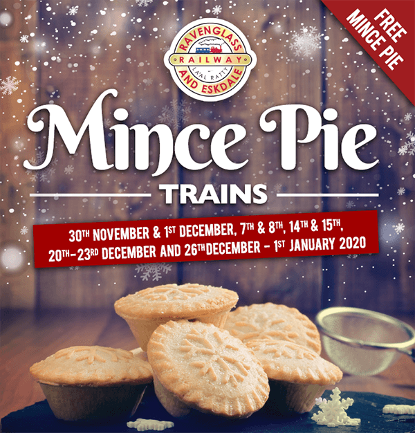 Hop on board the mince pie train!