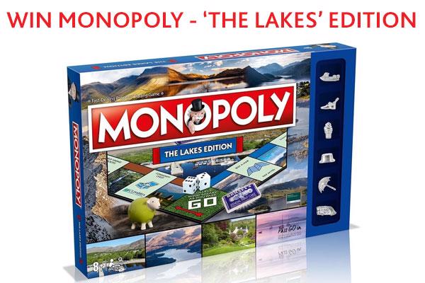 Win a Monopoly Lakes Edition Board Game