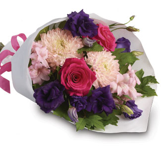 20% OFF pink and purple flowers