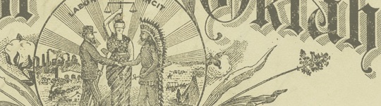 Seal of Oklahoma Territory Banner