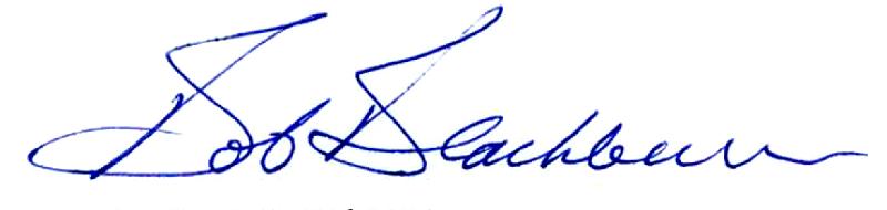 Bob Blackburn Signature