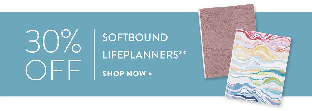 30% Off Softbound LifePlanners >