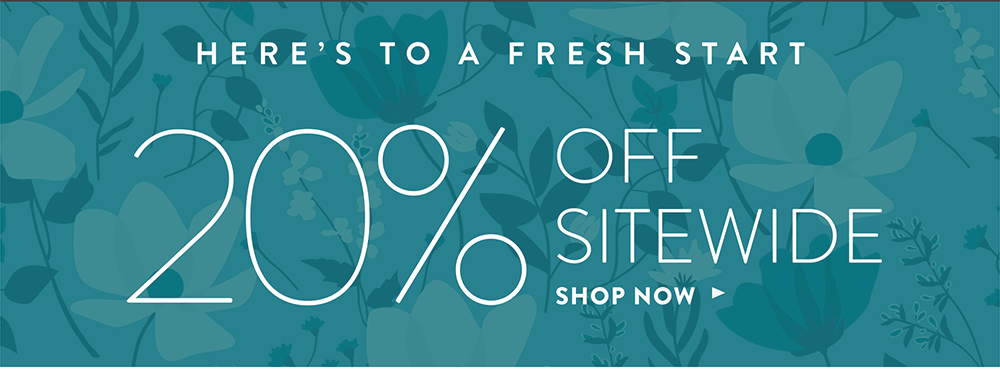 20% Off Sitewide >