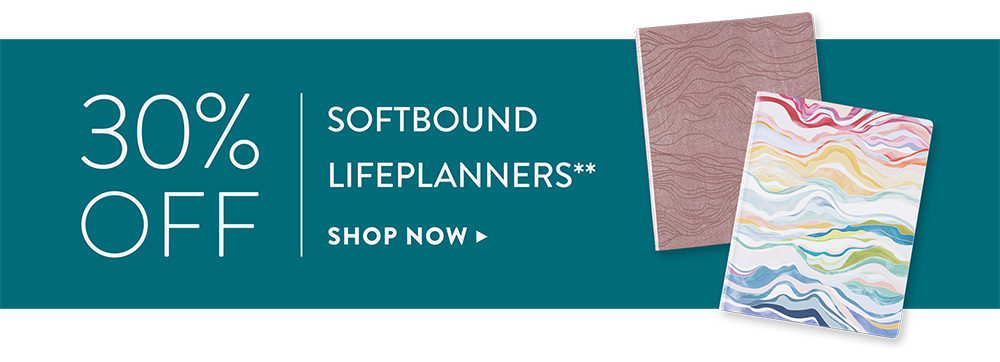 30% Off Softbound LifePlanners >