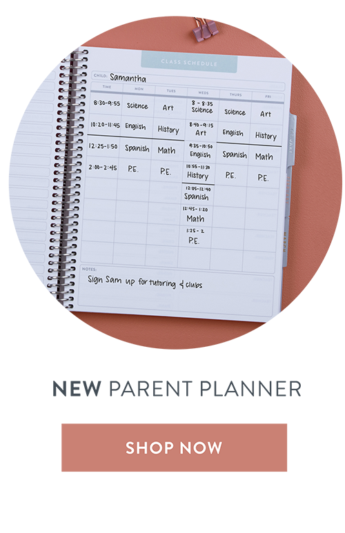 NEW Parent Planner >