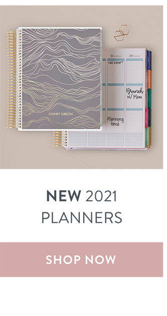 NEW 2021 Planners >