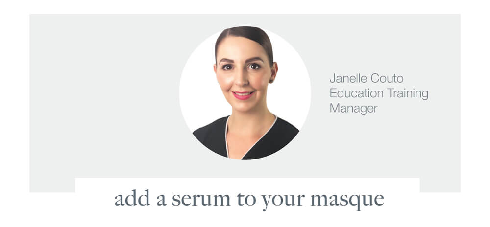 add a serum into your masque