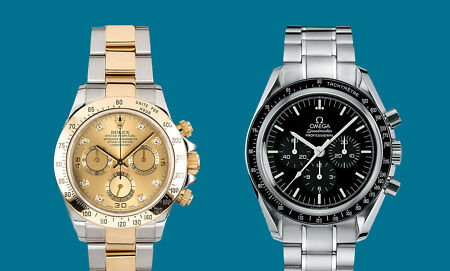 Click here for more details on Bid now on luxury watches
