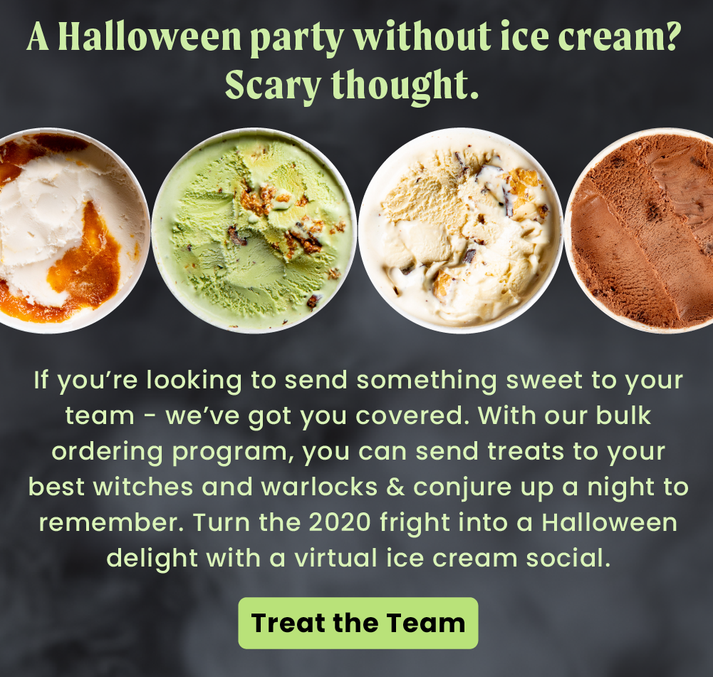 Halloween Party Zoom Virtual Ice Cream Corporate Gifting
