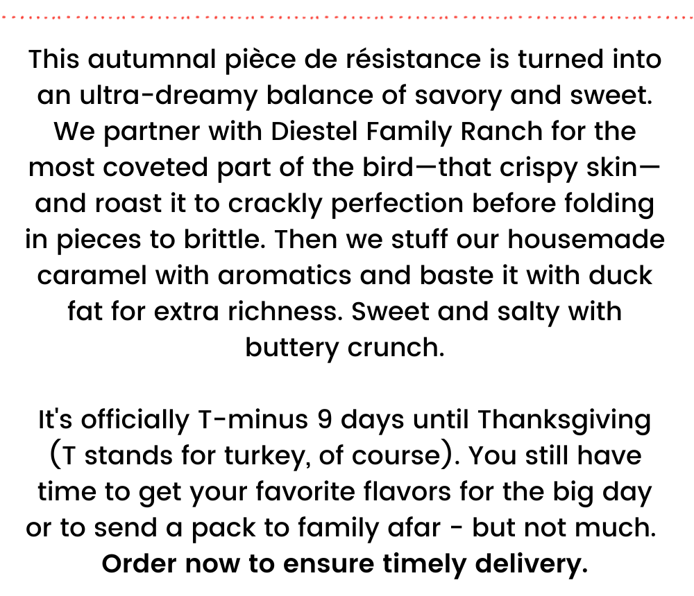 Salted Caramel Thanksgiving Turkey Thanksgiving
