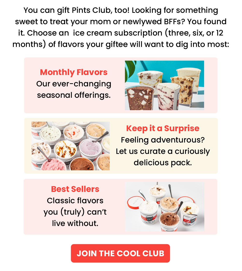 Welcome to the Salt & Straw Family Pint Club ice cream membership