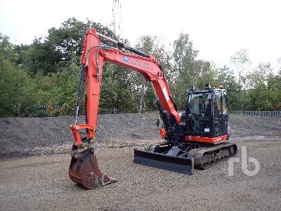 2015 KUBOTA KX080-4 Midi Excavator (5 - 9.9 Tons)