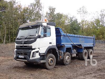 2014 VOLVO FMX 410 8x4 Dump Truck (Tri/A)