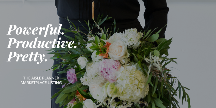 Streamline your wedding business with Aisle Planner.