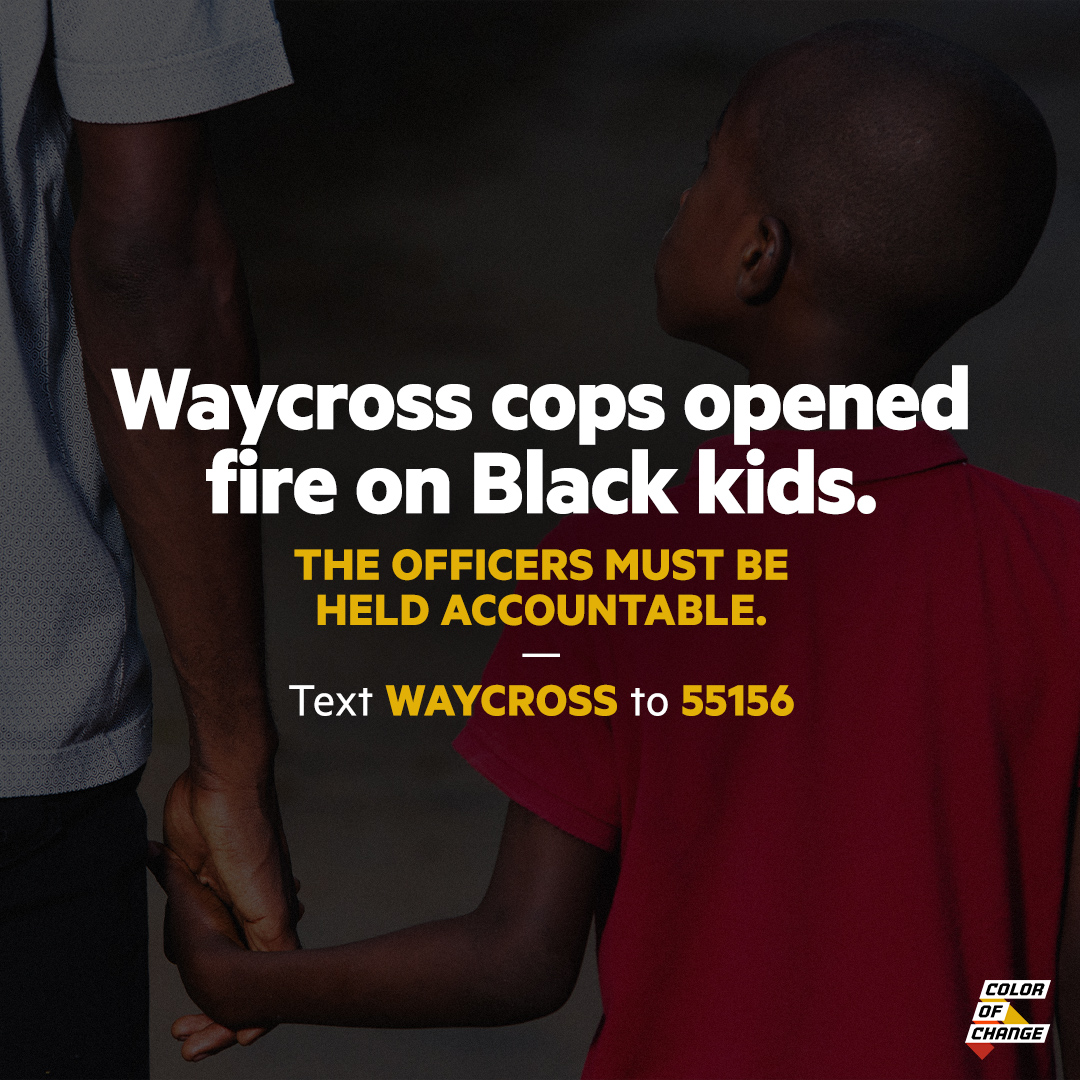 Waycross cops opened fire on Black kids. The officers must be held accountable.