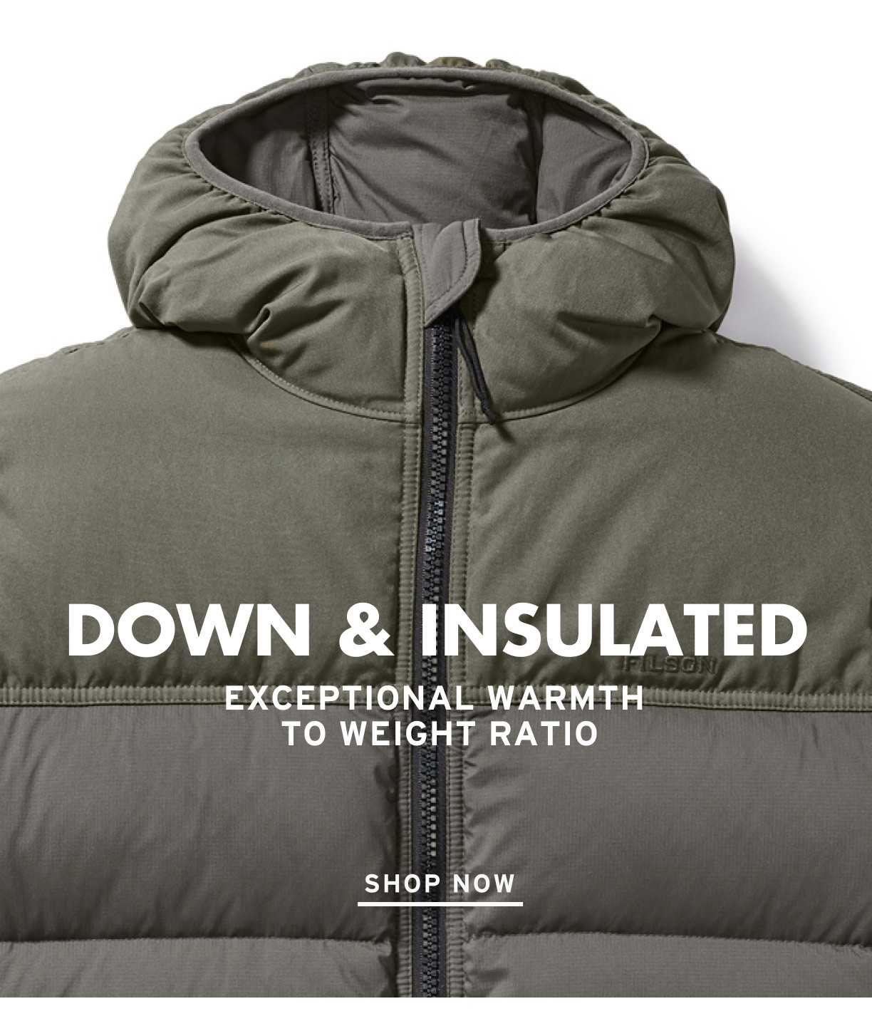 SHOP DOWN & INSULATED