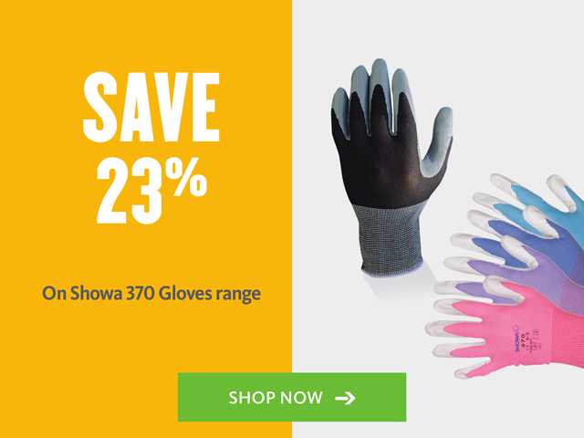 Showa 370 gloves range