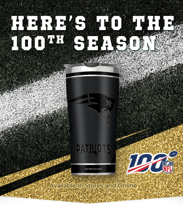 Limited Edition NFL 100 Tumblers