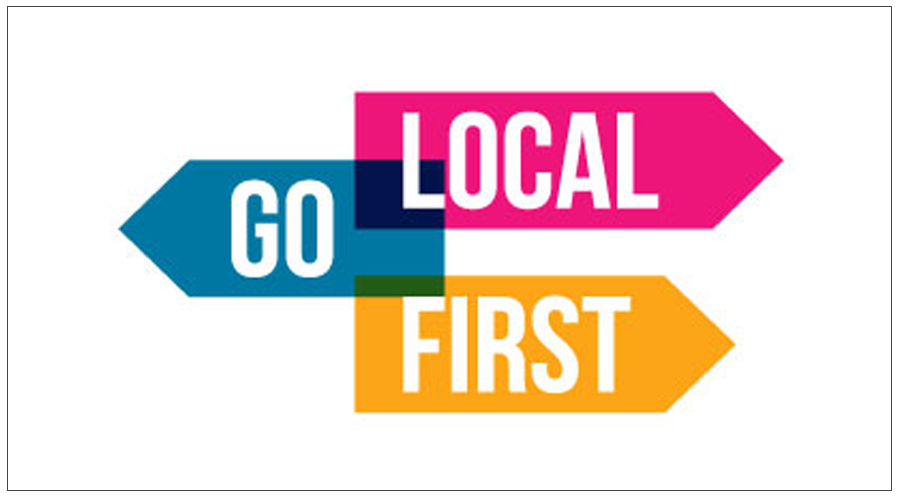 Go local first
