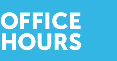 OFfice Hours text graphic