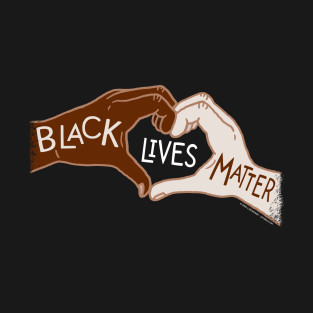 Black Lives Matters - Heart Hands