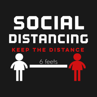 social distance 6ft
