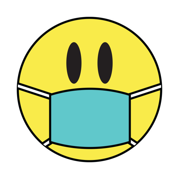 smiley anti virus mask