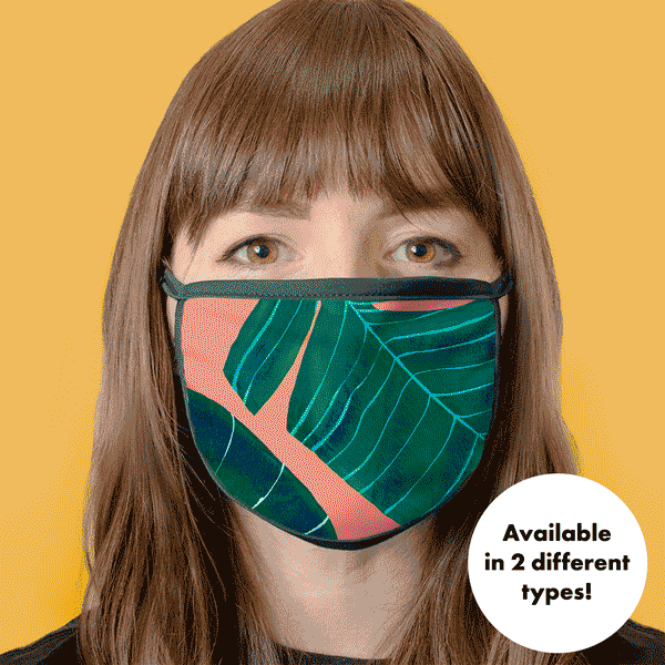 New Face Masks on TeePublic