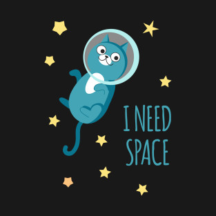 i need space floating cat