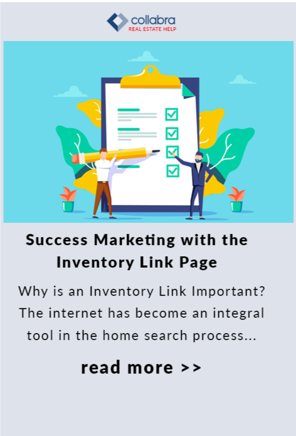 Success Marketing with the Inventory Link Page